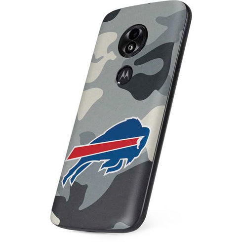 NFL Buffalo Bills Camo Moto E5 Play Skin